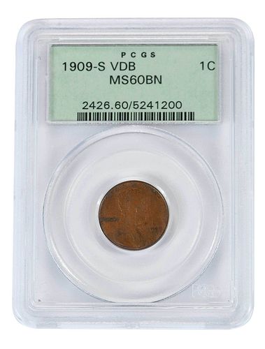 1909-S VDB LINCOLN CENT PCGS