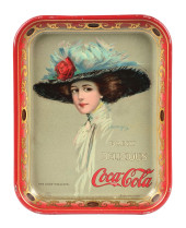 1910 DRINK COCA-COLA TRAY<br>A