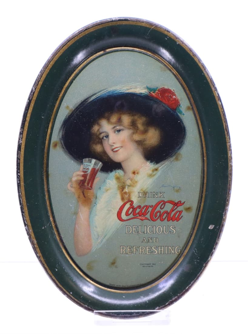 1912 COCA COLA HAMILTON KING GIRL