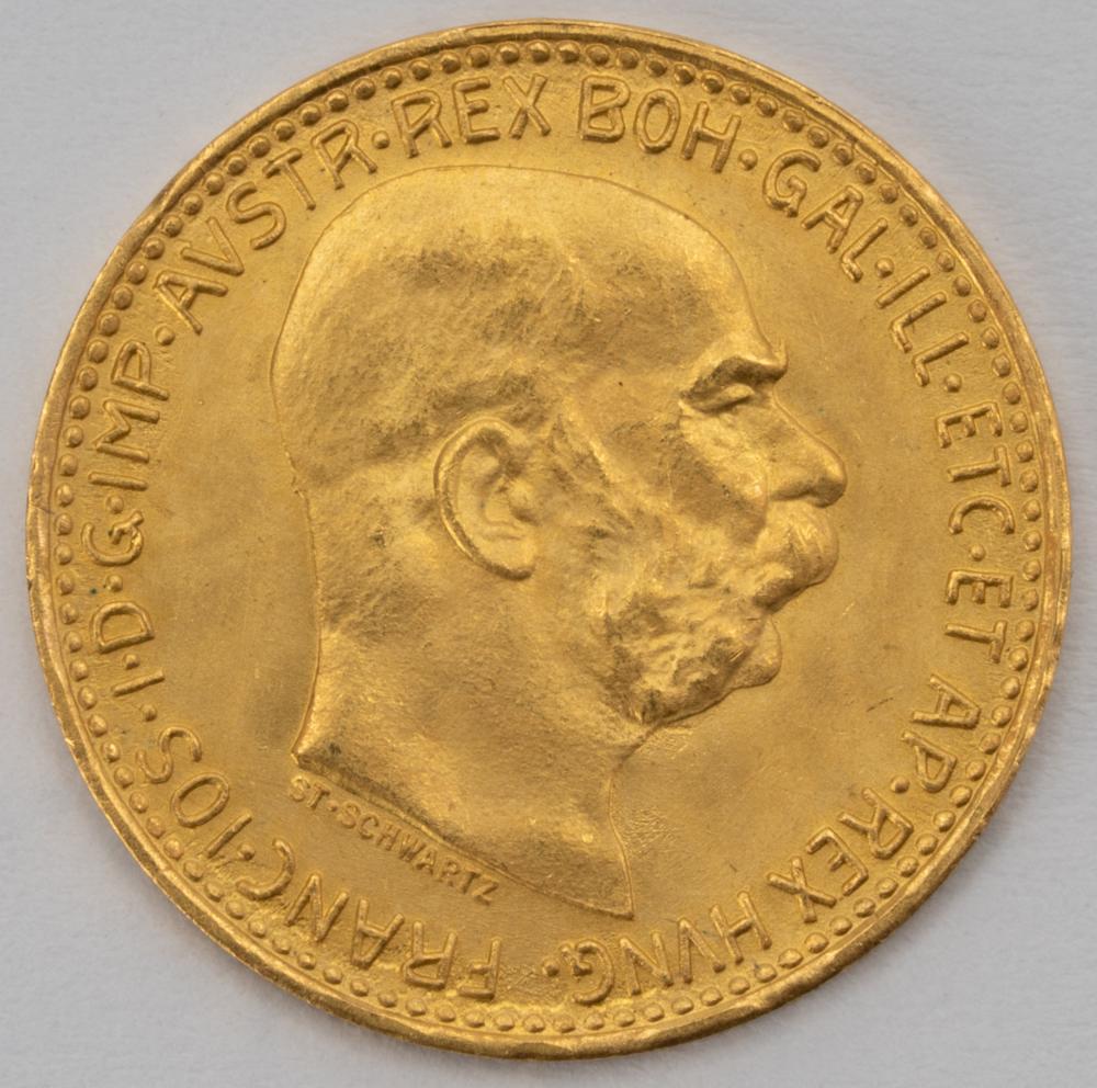 1912 FRANC IOS I.D.G. IMP AUSTR REX
