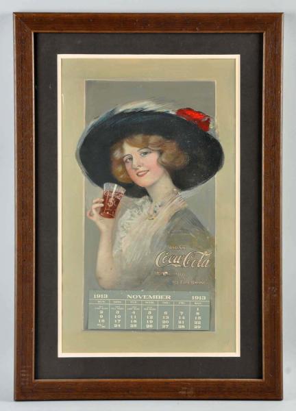 1913 Coca-Cola Calendar.  Nicely