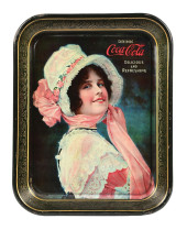 1914 BETTY COCA-COLA TRAY<br>A