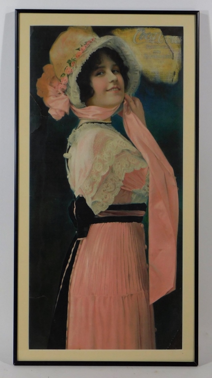 1914 COCA-COLA BETTY CALENDAR TOP