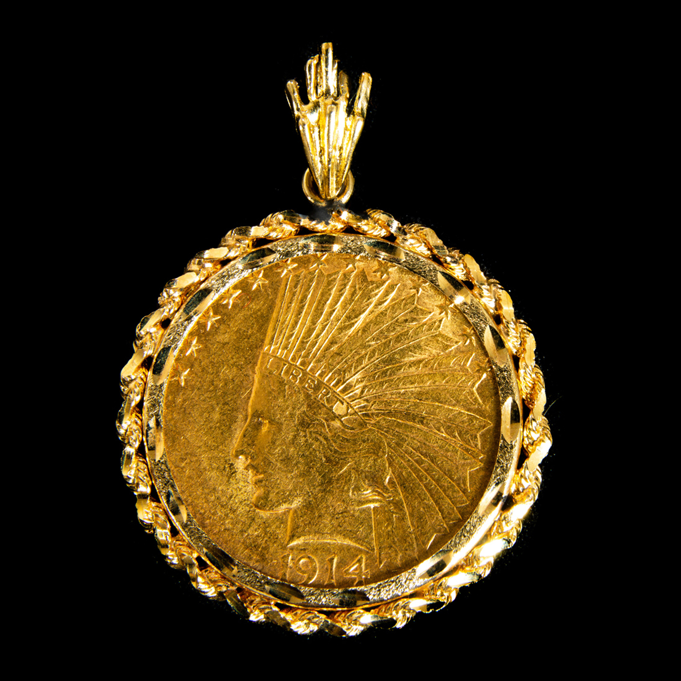 1914 US $10 GOLD COIN 1914 US $10