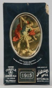 1915 Calendar Sign for Circle