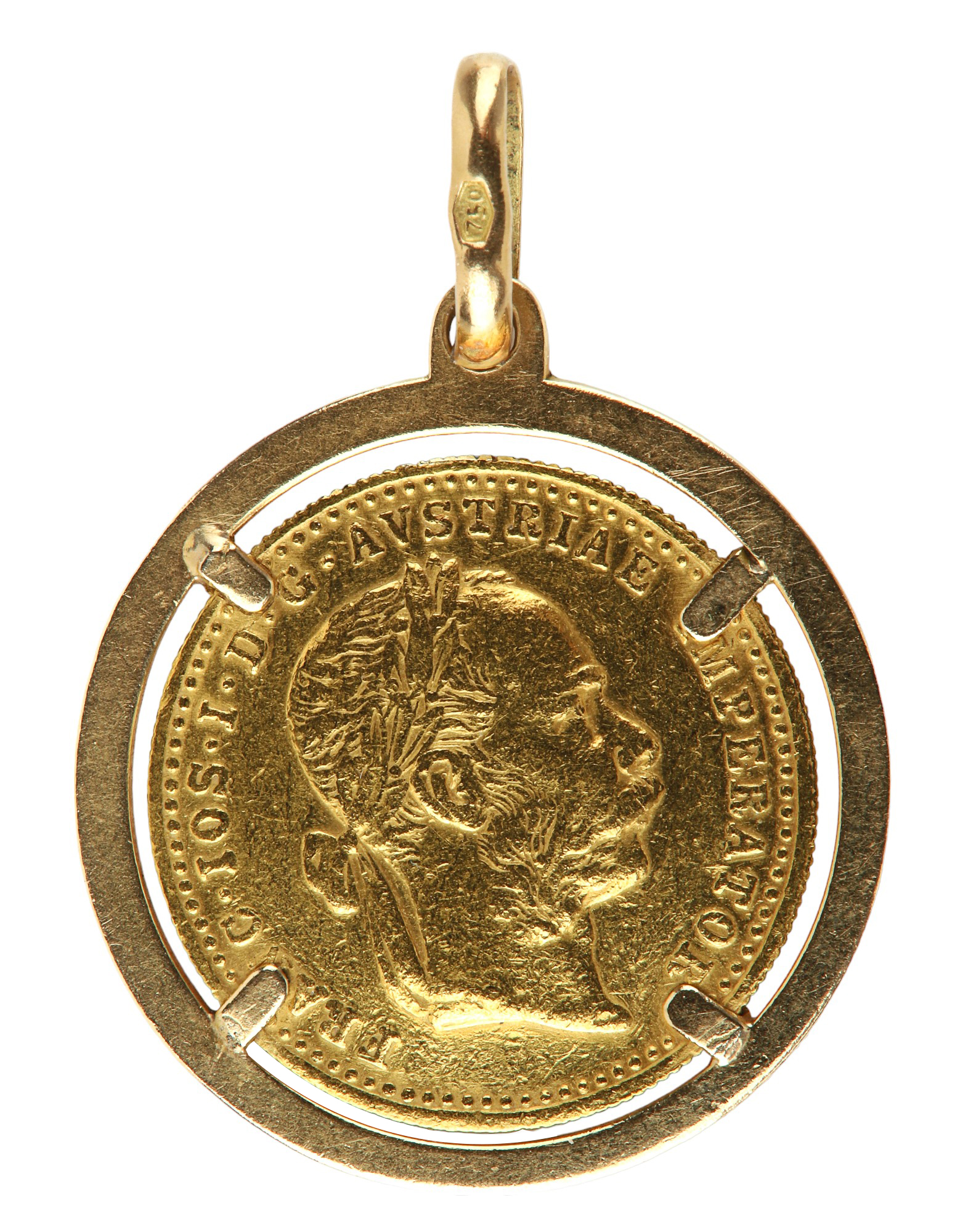 1915 Fine Gold Austrian 1 Ducat