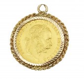 1915 GEM PROOF AUSTRIAN DUCAT