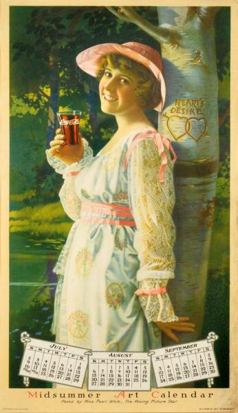 1916 Coca-Cola Pearl White