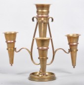 1916 WWI trench art epergne, 1