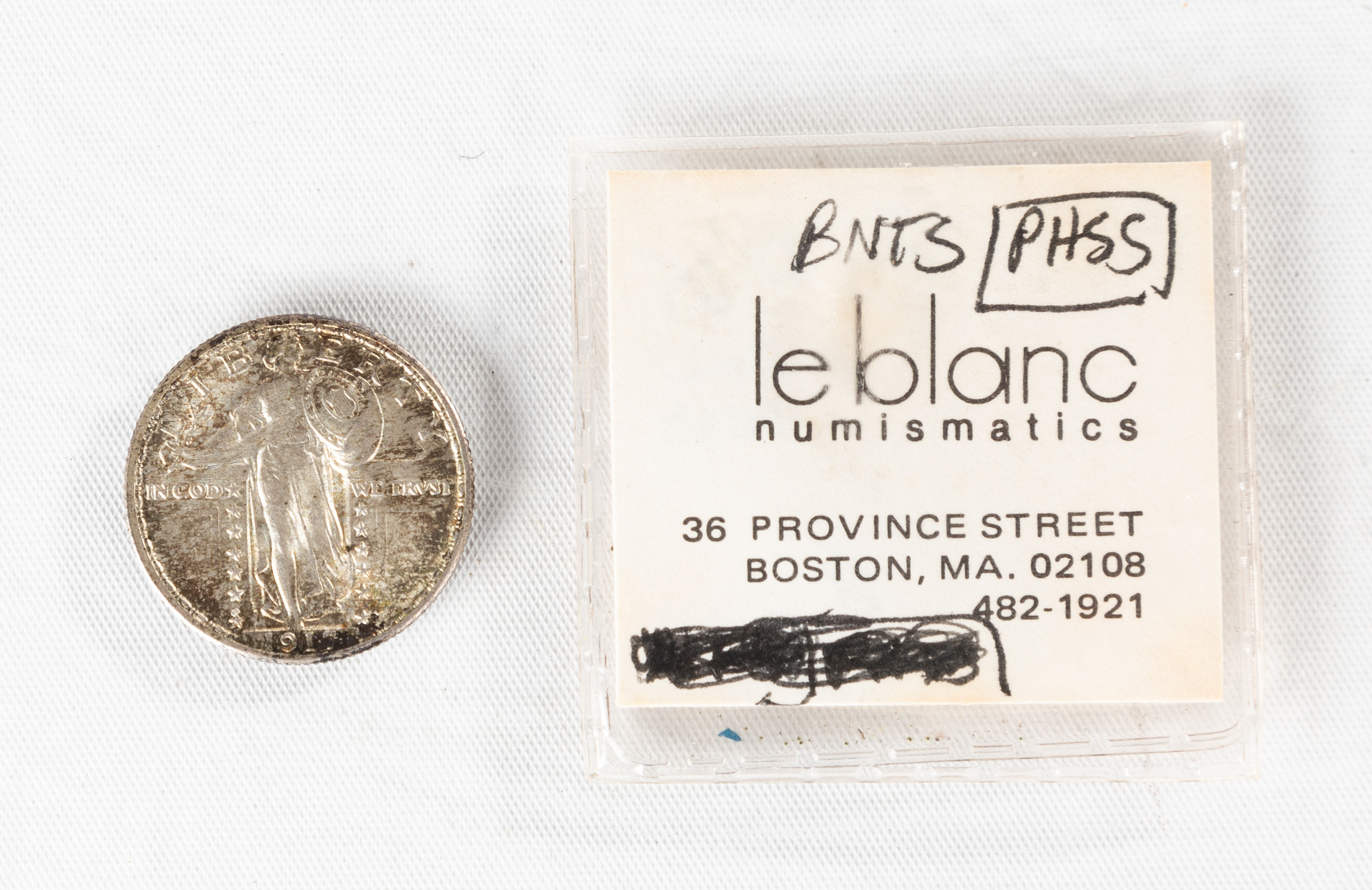 1917 FLYING EAGLE SILVER COIN