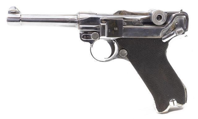 1917 LUGER 9MM PISTOL & HOLSTER,