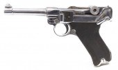 1917 LUGER 9MM PISTOL & HOLSTE