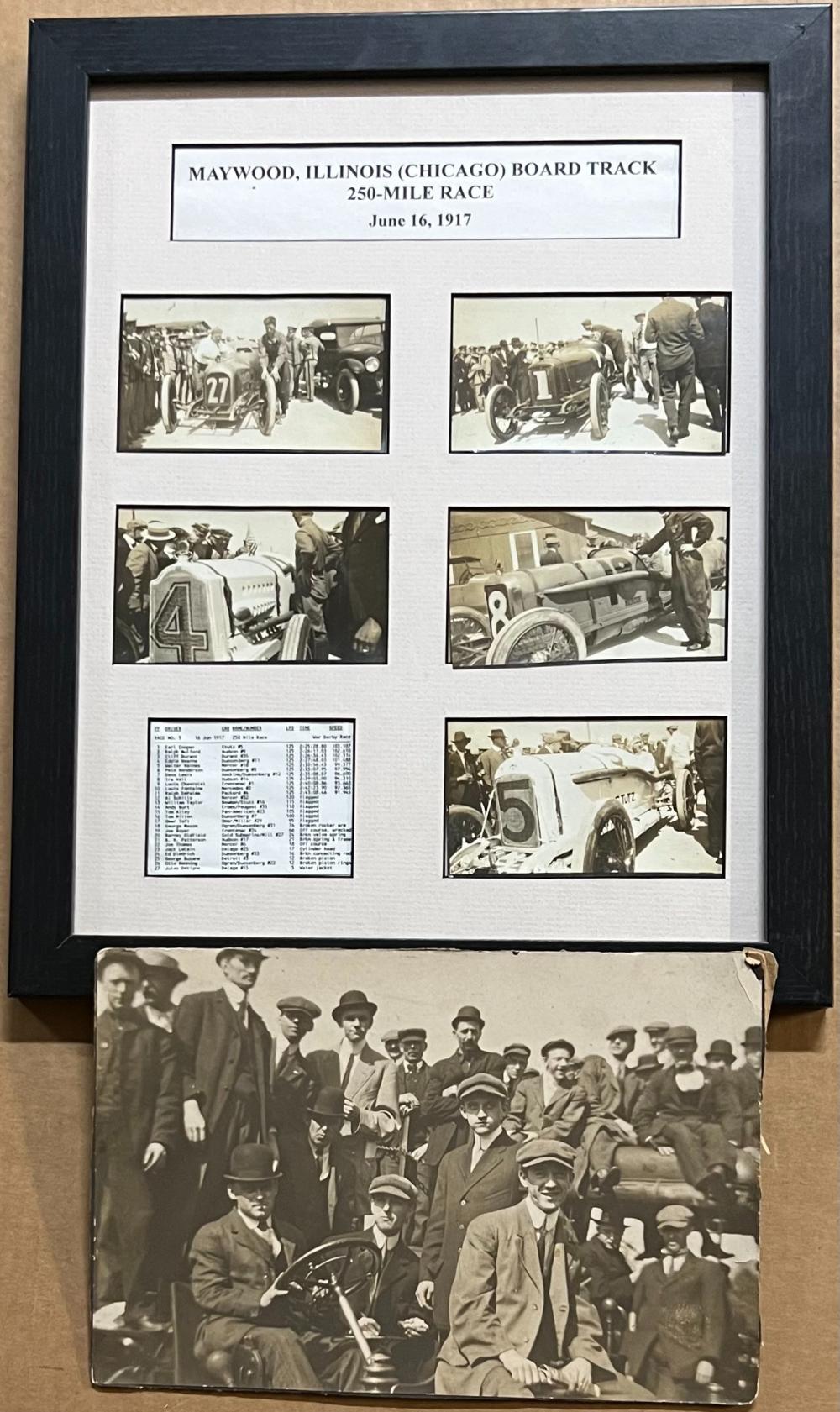 1917 MAYWOOD IL BOARD TRACK