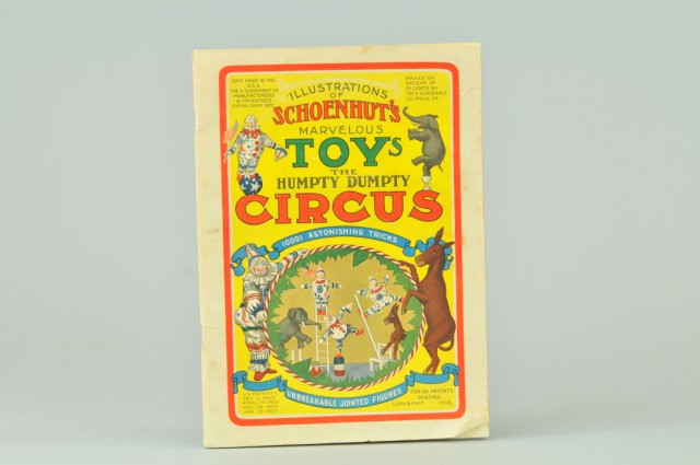 1918 SCHOENHUT TOY CATALOG Colorful