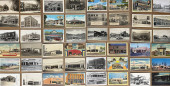 192 POSTCARDS - CAR DEALERS FR