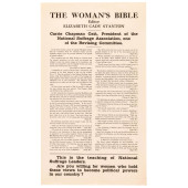 1920 BROADSIDE, THE WOMANS BIB