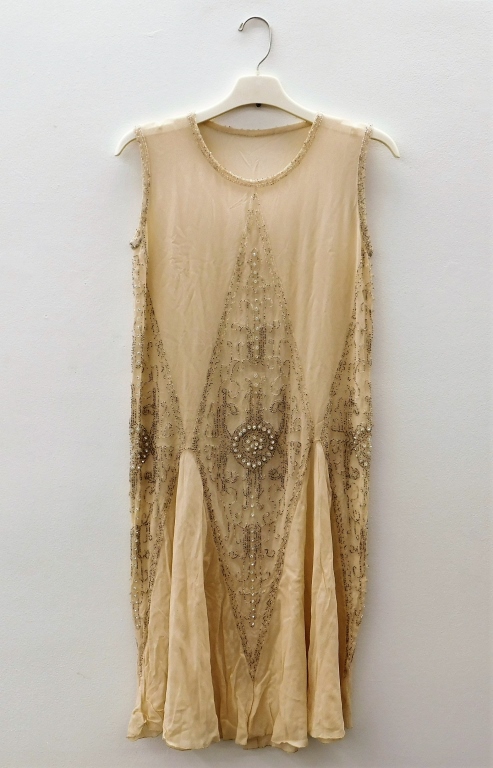 1920S BEADED BLUSH FLAPPERS FLAPPER