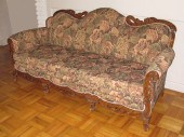 1920'S FRENCH STYLE OVERSTUFFE