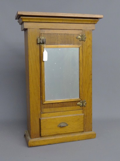 1920's mirrored door medicine