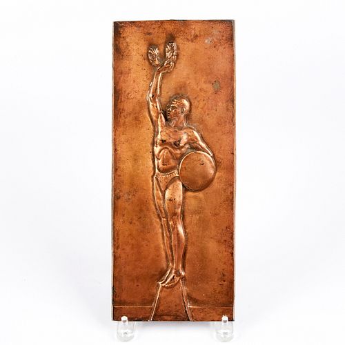 1920S OLYMPIC ATHLETE METAL
