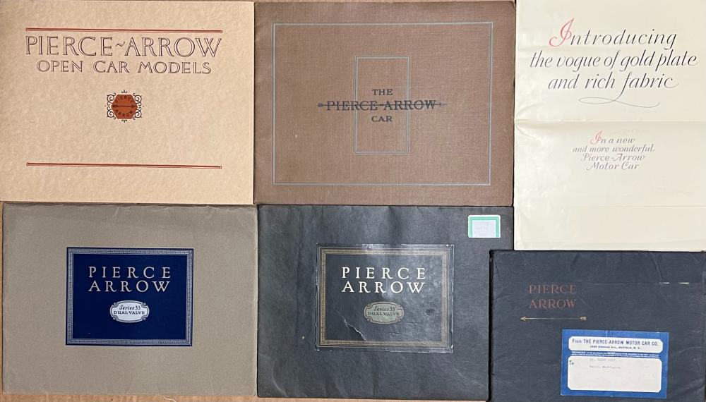1920’S PIERCE ARROW BROCHURES -