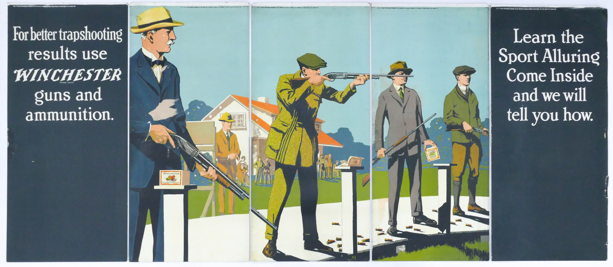 1920's Winchester 5 Panel