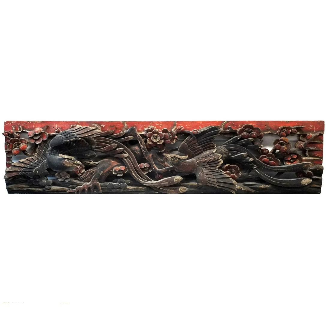 19/20TH C. CHINESE WOOD CARVED