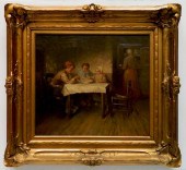 19/20TH C. EUROPEAN SCHOOL OIL