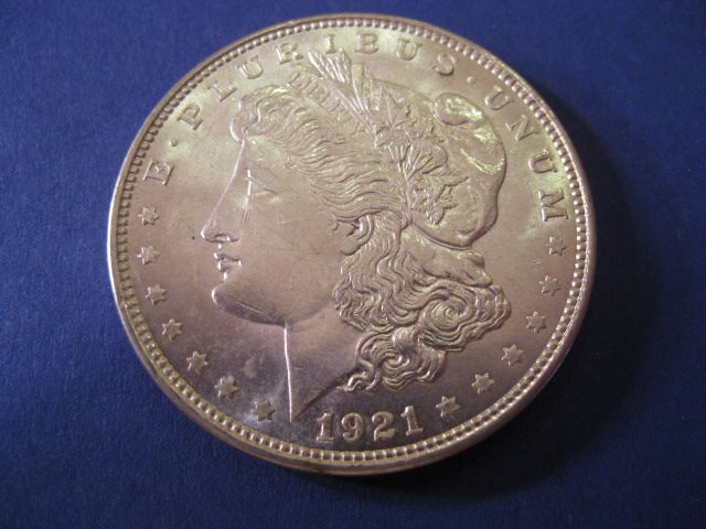 1921-D U.S. Morgan Silver Dollar