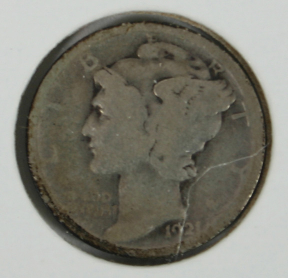 1921 Silver Mercury Dime