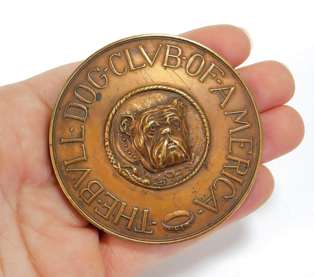 1921 THE BULLDOG CLUB OF AMERICA
