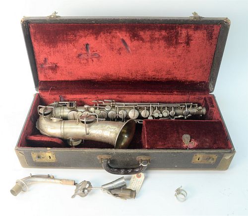 1922 BUESCHER ALTO SAXOPHONE,