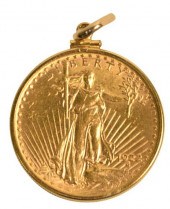 1922 SAINT GAUDENS $20 GOLD CO