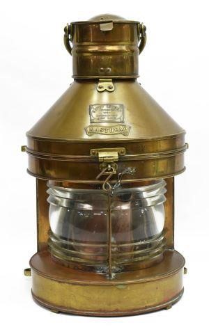 1924 COPPER & BRASS MASTHEAD