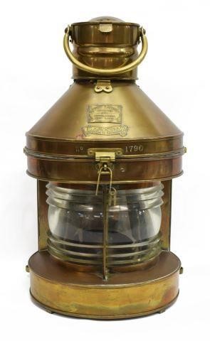 1924 COPPER & BRASS MASTHEAD