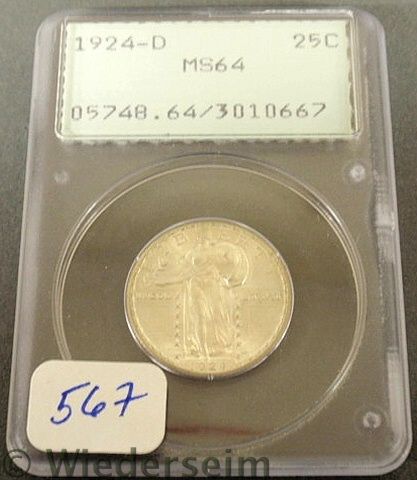 1924-D Standing Liberty MS 64