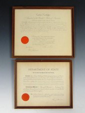 1925 CALVIN COOLIDGE SIGNED JU
