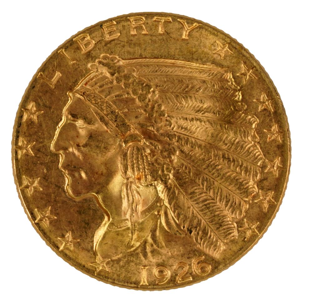 1926 $2.50 GOLD COIN4.2 grams