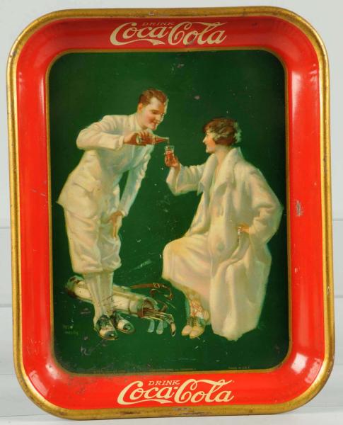 1926 Coca-Cola Serving Tray. 