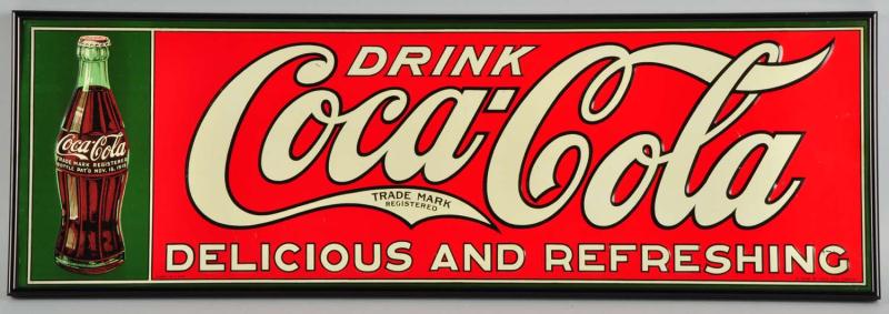 1926 Embossed Tin Coca-Cola