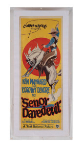 1926 "SENOR DARE DEVIL" INSERT