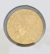 1927 MS60 $2.5 INDIAN HEAD GOL