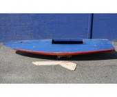 1927 Sneakbox sailing wood boa