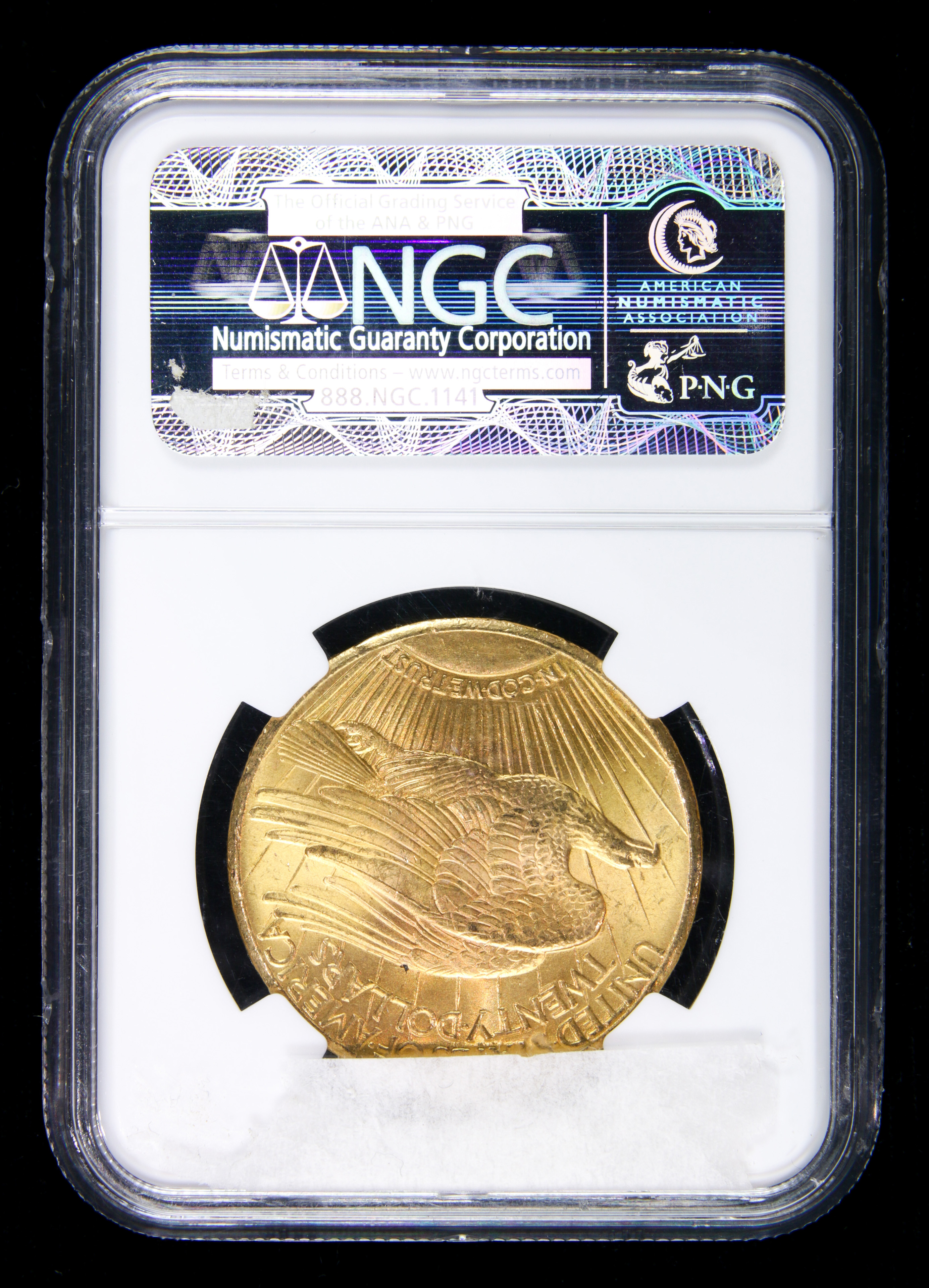 1927 ST. GAUDENS  $20 GOLD