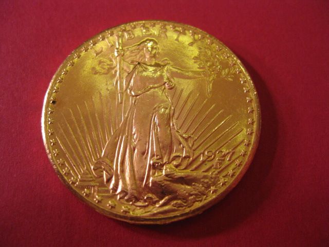 1927 U.S. $20.00 St. Gaudens Gold