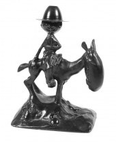 1928 FRANKART CAST COWBOY ON H