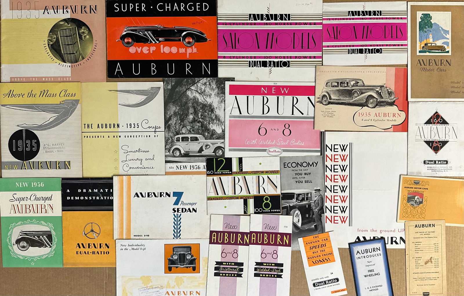 1929-1934 AUBURN, 1929-1937 CORD,