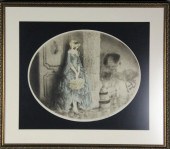 1929 Louis Icart Color Copper