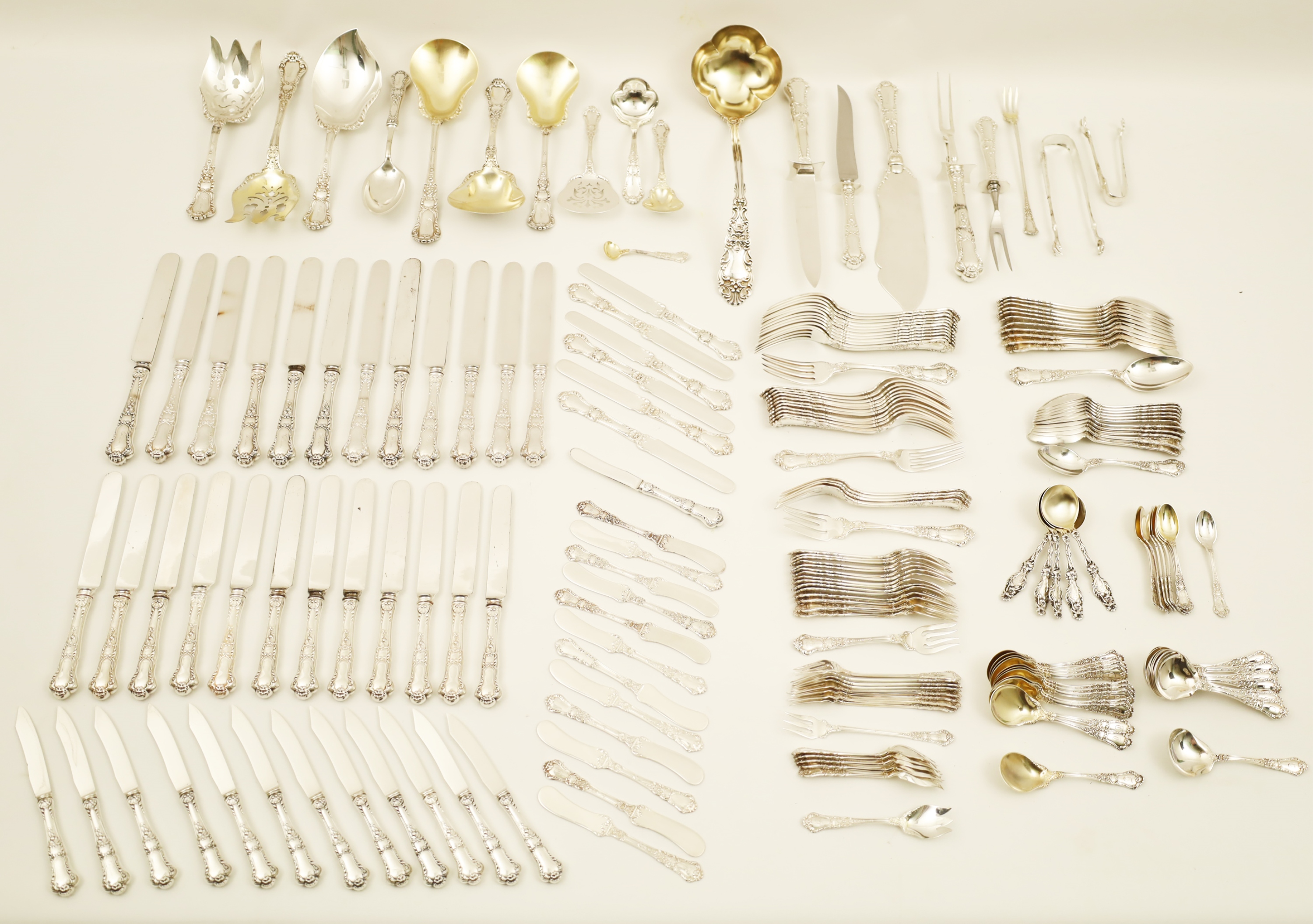 193 PCS. GORHAM STERLING SILVER;