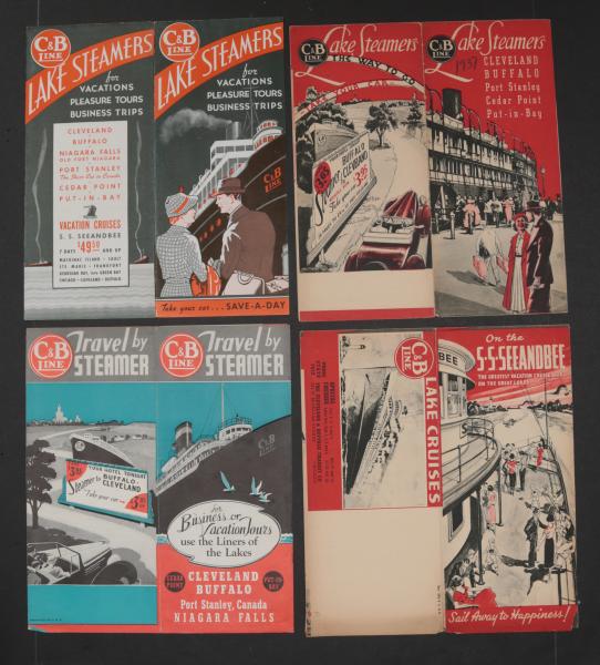 1930S C&B LINE STEAMSHIP TRAVEL